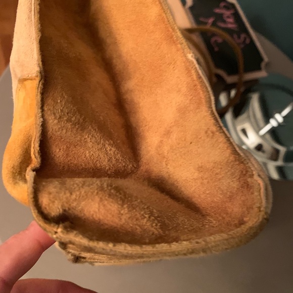 Authentic Chanel Suede Patchwork tote - Picture 4 of 8